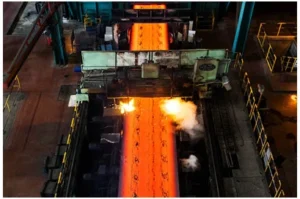Hot rolling line at a steel plant with harmonic mitigation project