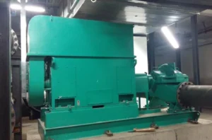 Pump unit at an automotive plant energy center soft starter project